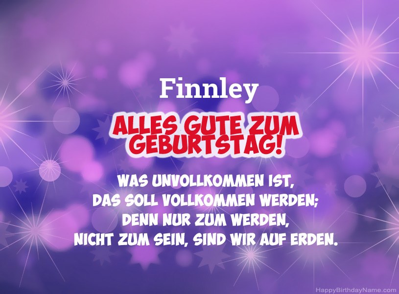 Schöne Bilder zum Geburtstag von Finnley Schöne Bilder zum Geburtstag von Finnley