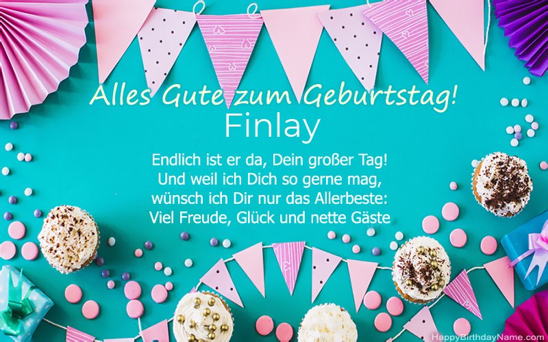 Alles Gute zum Geburtstag Finlay, Schöne Bilder