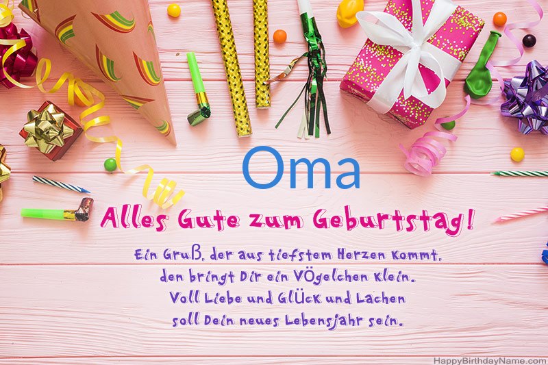 Downloaden Sie Happy Birthday Karte Oma kostenlos Downloaden Sie Happy Birthday Karte Oma kostenlos