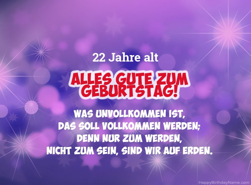 Schöne Bilder für Happy Birthday 22 Jahre alter Typ Schöne Bilder für Happy Birthday 22 Jahre alter Typ