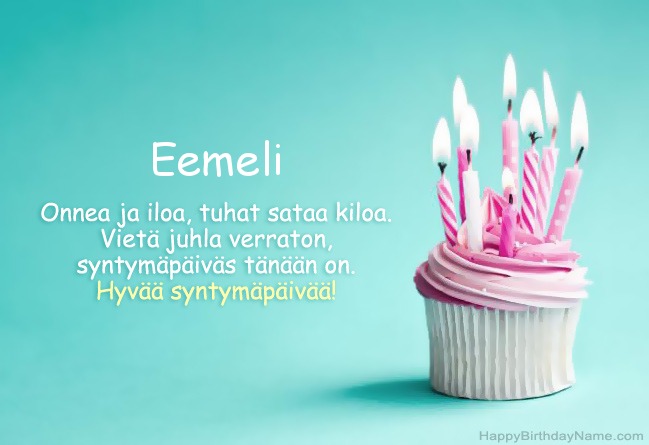 Lataa Happy Birthday Card Eemeli ilmaiseksi