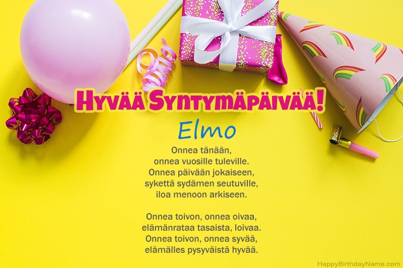 Hyvää Syntymäpäivää Elmo kuvissa Hyvää Syntymäpäivää Elmo kuvissa