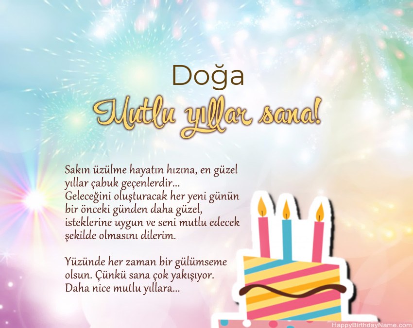 İyi ki doğdun Doğa ayette İyi ki doğdun Doğa ayette