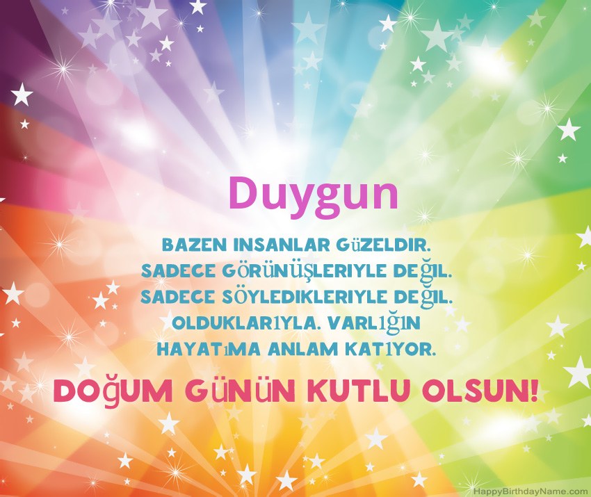 Duygun için Güzel Mutlu Doğum Günü kartları Duygun için Güzel Mutlu Doğum Günü kartları