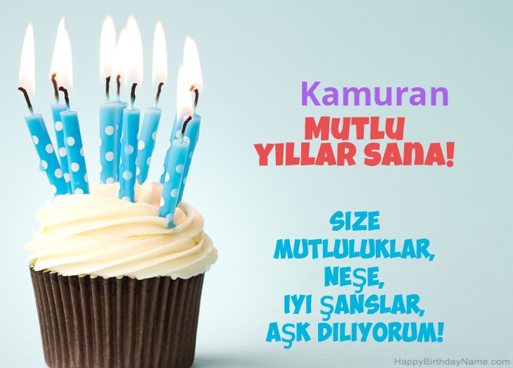 Kamuran Doğum Günün Kutlu Olsun Tebrikler