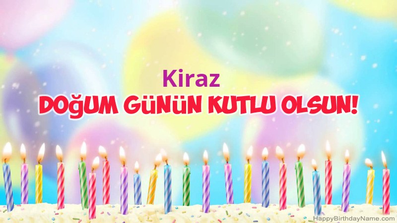 Kiraz için Funny Happy Birthday kartları Kiraz için Funny Happy Birthday kartları