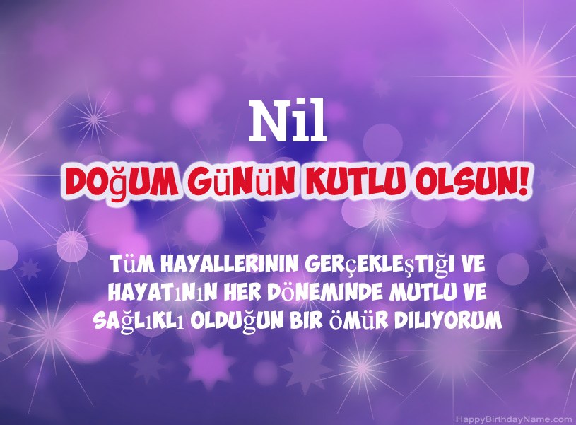 Nil Doğum Günün Kutlu Olsun için güzel resimler