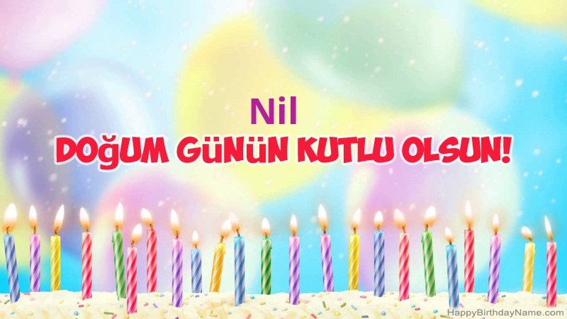 Nil için Funny Happy Birthday kartları