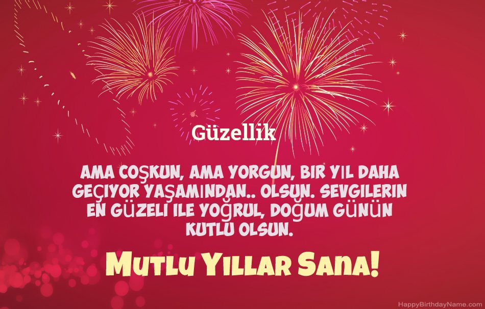 Güzellik Doğum Günün Kutlu Olsun, güzel şiirler Güzellik Doğum Günün Kutlu Olsun, güzel şiirler