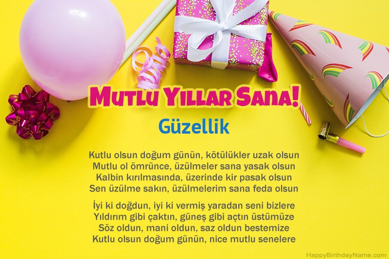 İyi ki doğdun Güzellik nesirinde İyi ki doğdun Güzellik nesirinde