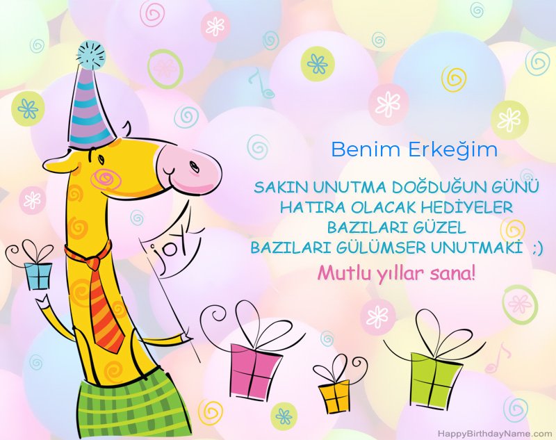 Doğum Günün Kutlu Olsun Tebrikler Benim Erkeğim Doğum Günün Kutlu Olsun Tebrikler Benim Erkeğim