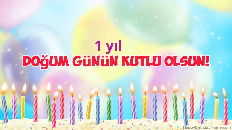 Funny Happy Birthday kartları 1 yaşında erkek Funny Happy Birthday kartları 1 yaşında erkek