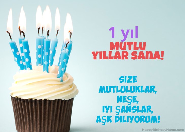 Doğum Günün Kutlu Olsun Tebrikler 1 yaşında erkek Doğum Günün Kutlu Olsun Tebrikler 1 yaşında erkek