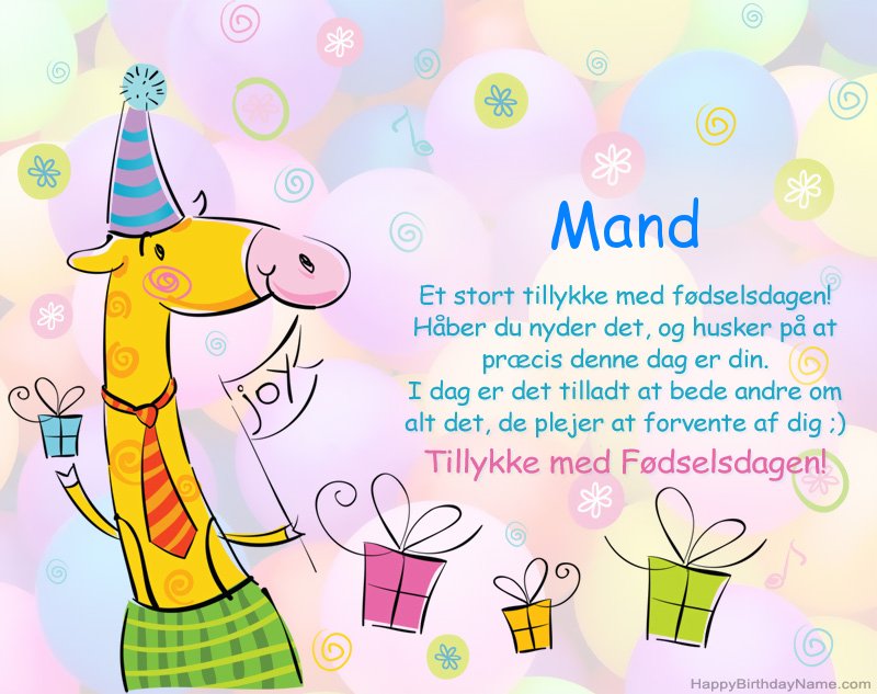 Tillykke med tillykke med fødselsdagen Mand Tillykke med tillykke med fødselsdagen Mand