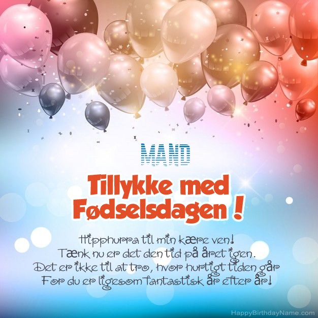 Mand Digt til fødselsdag Mand Digt til fødselsdag