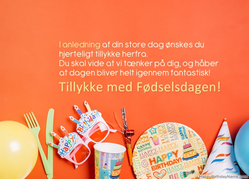 Tillykke med fødselsdagen