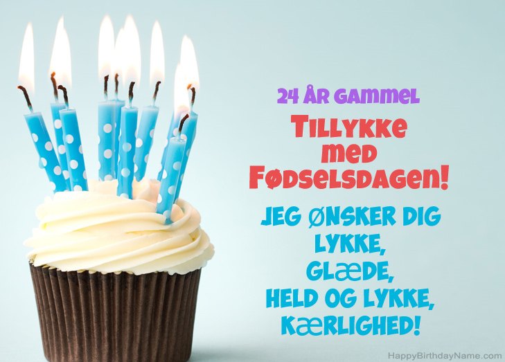 Tillykke med tillykke med fødselsdagen 24 år gammel fyr