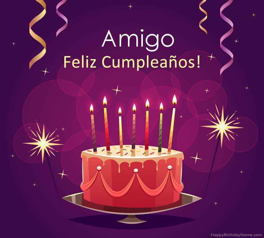 Saludos graciosos para feliz cumpleaños Amigo fotos