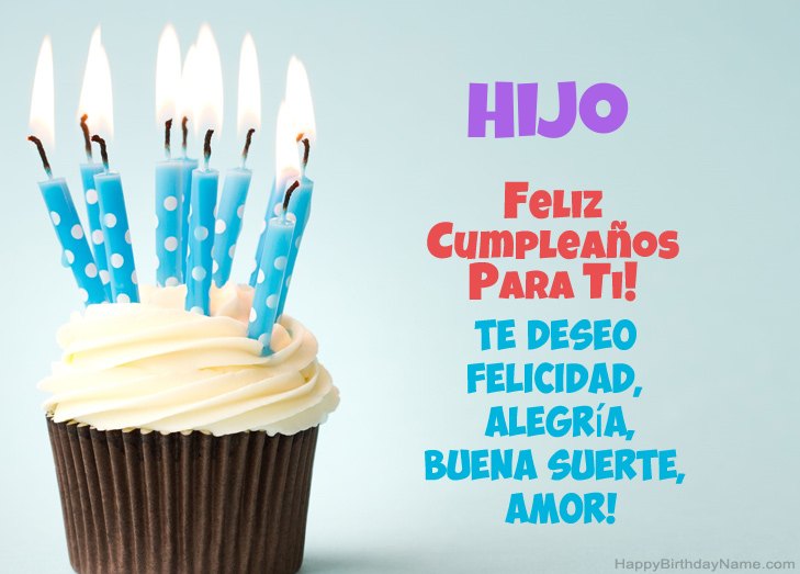Felicitaciones por feliz cumpleaños Hijo Felicitaciones por feliz cumpleaños Hijo