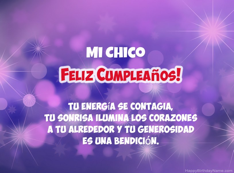 Hermosas imágenes para feliz cumpleaños Mi Chico Hermosas imágenes para feliz cumpleaños Mi Chico
