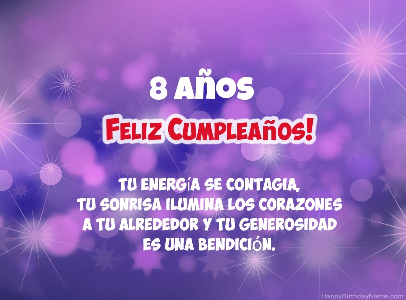 Hermosas imágenes para feliz cumpleaños Niño de 8 años Hermosas imágenes para feliz cumpleaños Niño de 8 años