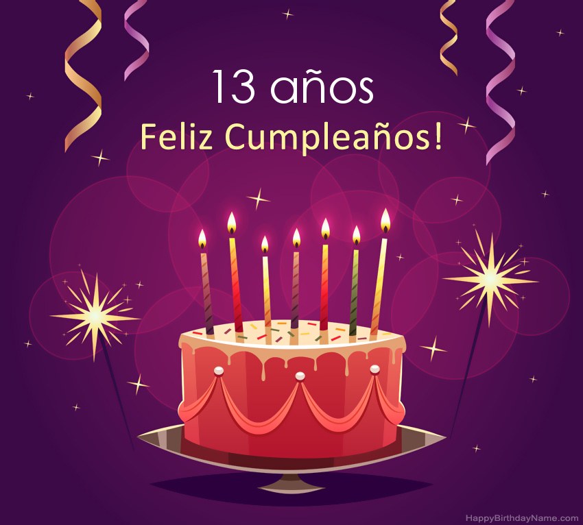 Saludos graciosos para feliz cumpleaños Niño de 13 años fotos