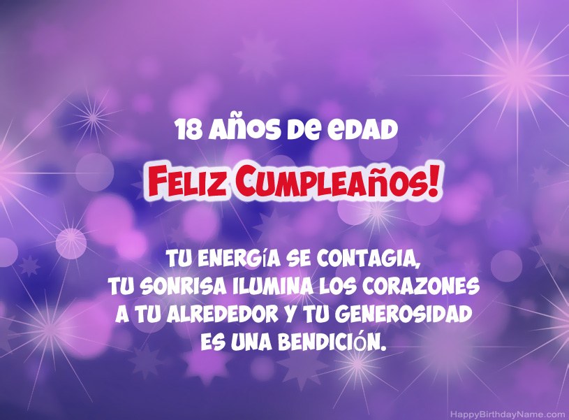 Hermosas imágenes para feliz cumpleaños Chico de 18 años