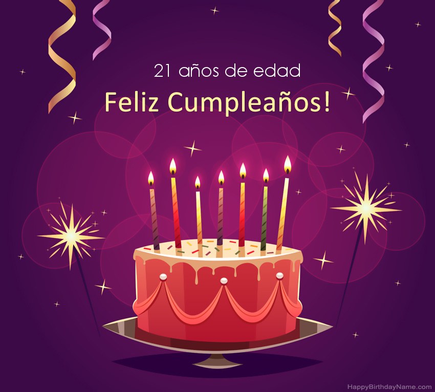 Saludos graciosos para feliz cumpleaños Chico de 21 años fotos