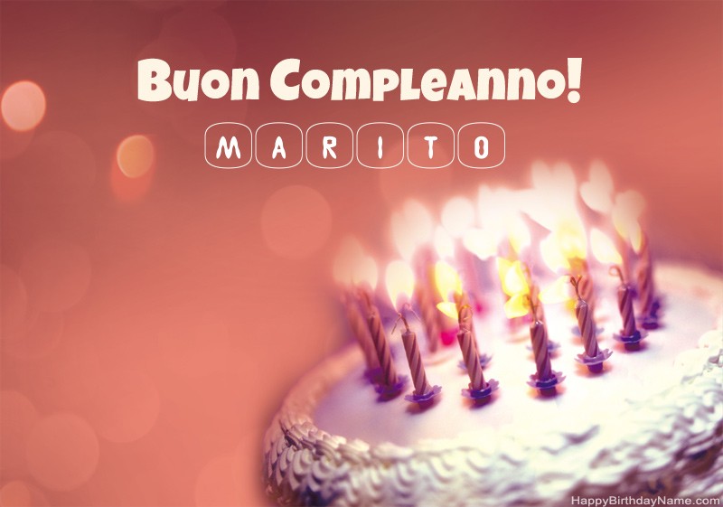 Happy Birthday Marito immagini