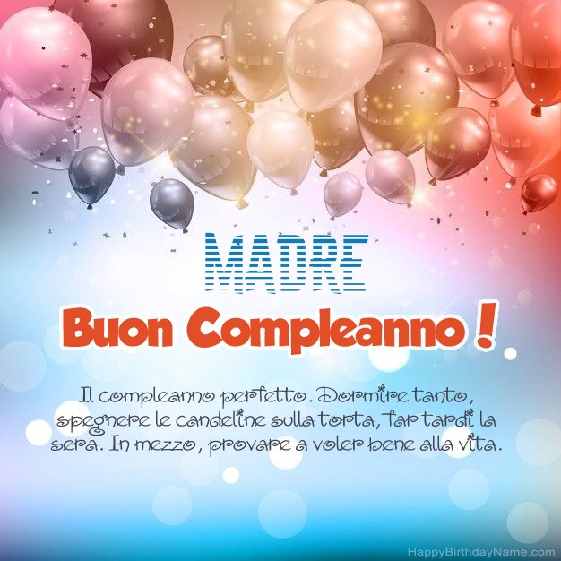Madre Poesie per il compleanno Madre Poesie per il compleanno