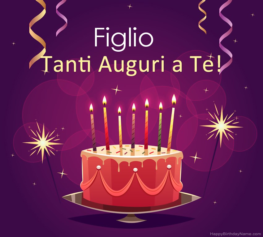 Divertenti saluti per le foto di Happy Birthday Figlio