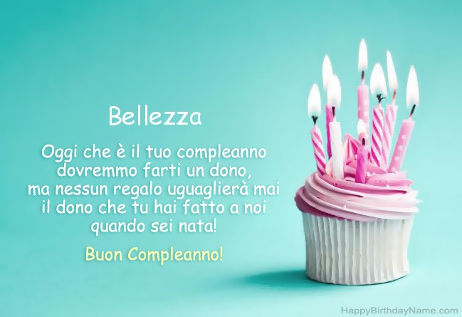 Scarica l'immagine per Happy Birthday Bellezza Scarica l'immagine per Happy Birthday Bellezza