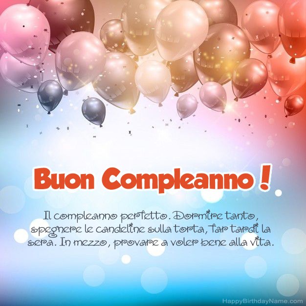 Poesie per il compleanno