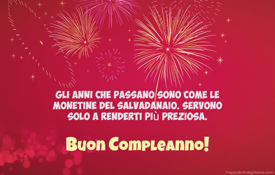 Buon compleanno, bellissime poesie