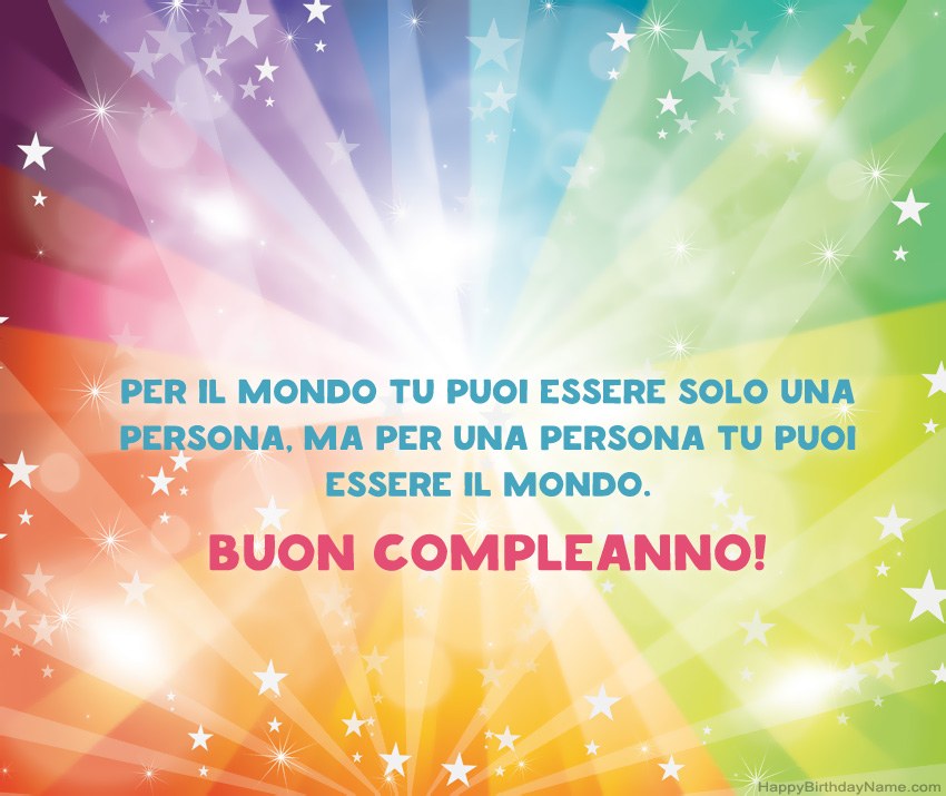 Belle carte di buon compleanno