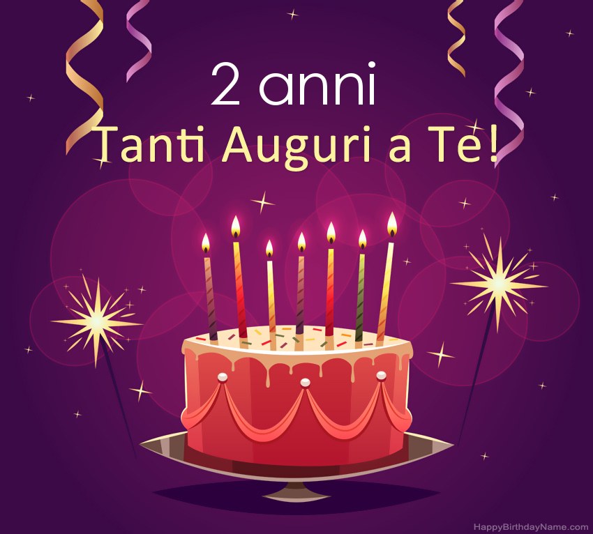 Divertenti saluti per le foto di Happy Birthday Ragazzo di 2 anni