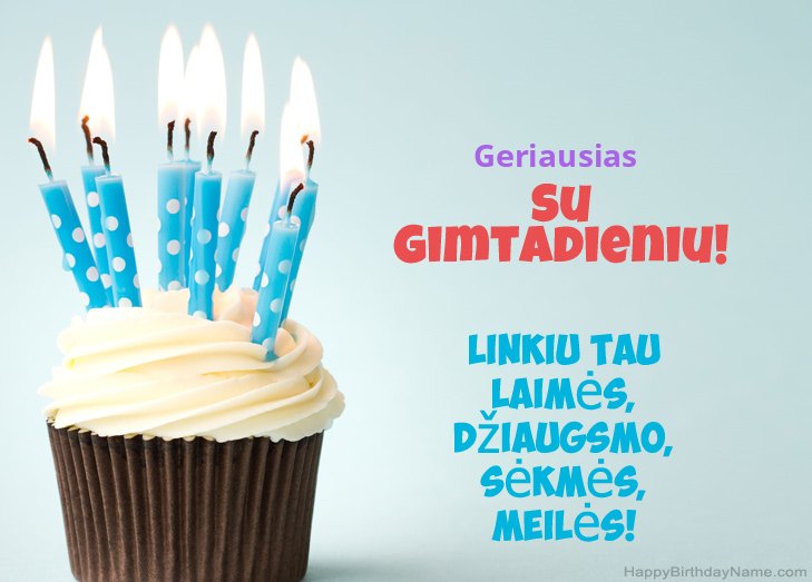 Sveikiname su „Geriausias“ su gimtadieniu