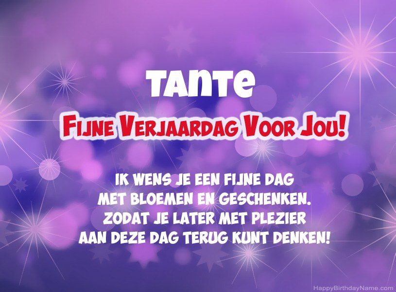 Mooie foto's voor Happy Birthday Tante Mooie foto's voor Happy Birthday Tante