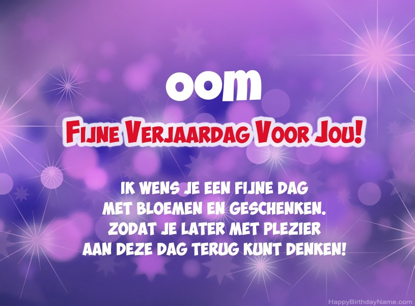 Mooie foto's voor Happy Birthday Oom