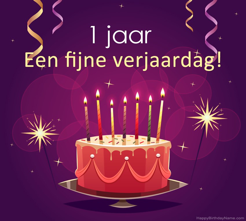 Grappige groeten voor Happy Birthday 1-jarige jongen-foto's