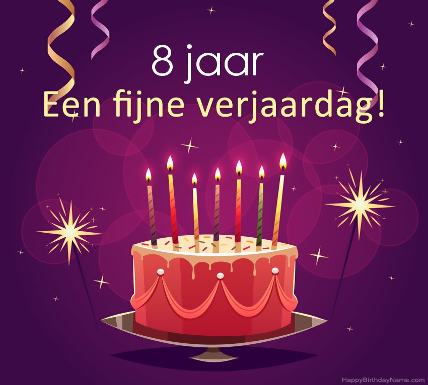 Grappige groeten voor Happy Birthday 8 jaar oude jongen-foto's Grappige groeten voor Happy Birthday 8 jaar oude jongen-foto's