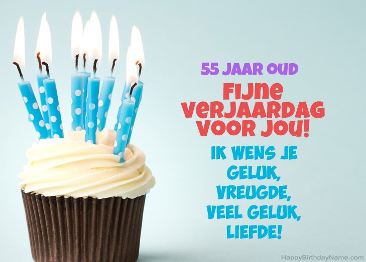 Gefeliciteerd met Happy Birthday 55 jaar oude man Gefeliciteerd met Happy Birthday 55 jaar oude man