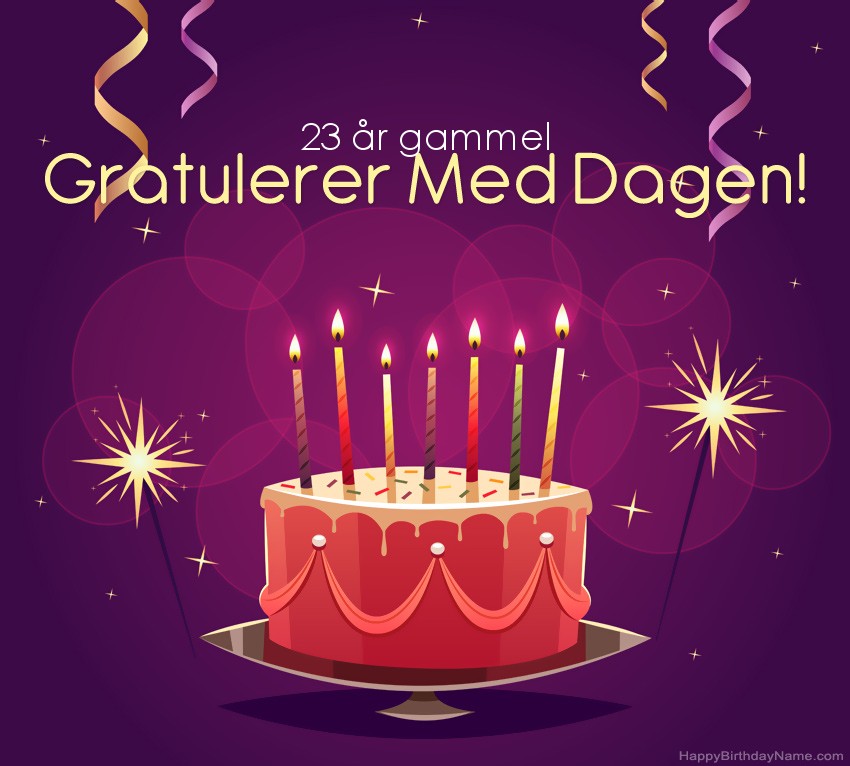 Bilder mit Namen 23 år gammel