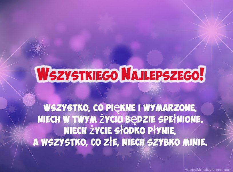 Piękne zdjęcia z okazji urodzin