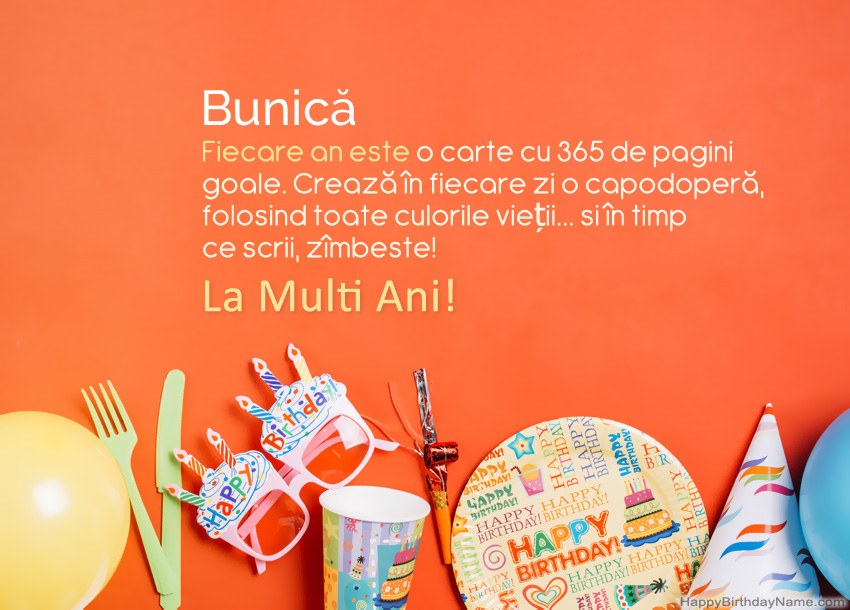 Felicitări Bunică La mulți ani Felicitări Bunică La mulți ani