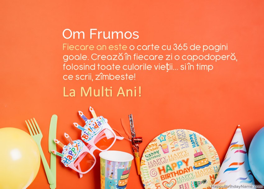 Felicitări Om Frumos La mulți ani Felicitări Om Frumos La mulți ani