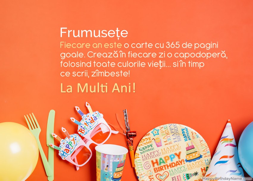 Felicitări Frumusețe La mulți ani Felicitări Frumusețe La mulți ani