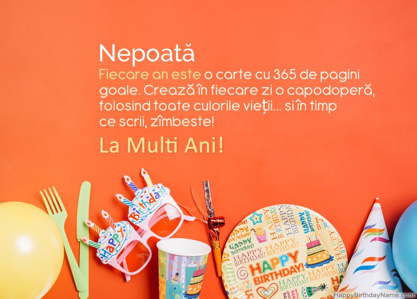 Felicitări Nepoată La mulți ani Felicitări Nepoată La mulți ani