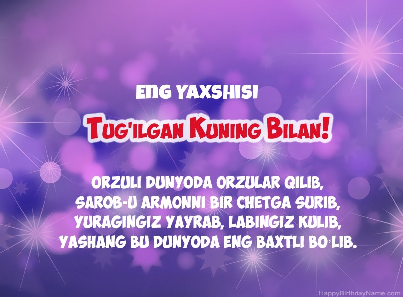 Tug'ilgan kuningiz uchun ajoyib rasmlar Eng Yaxshisi