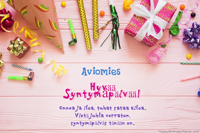 Lataa Aviomies Happy Birthday -kortti ilmaiseksi Lataa Aviomies Happy Birthday -kortti ilmaiseksi